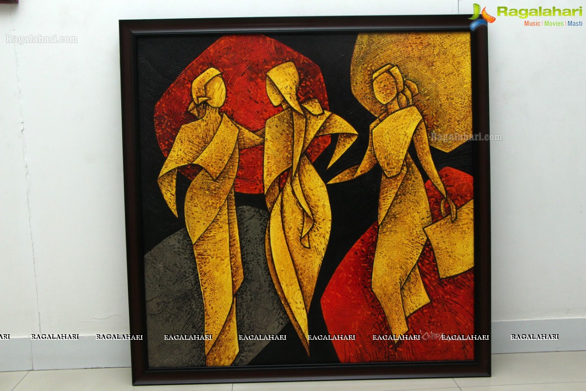 Collection of Original Contemporary Indian Art for Sale at Gallery Space, Hyderabad