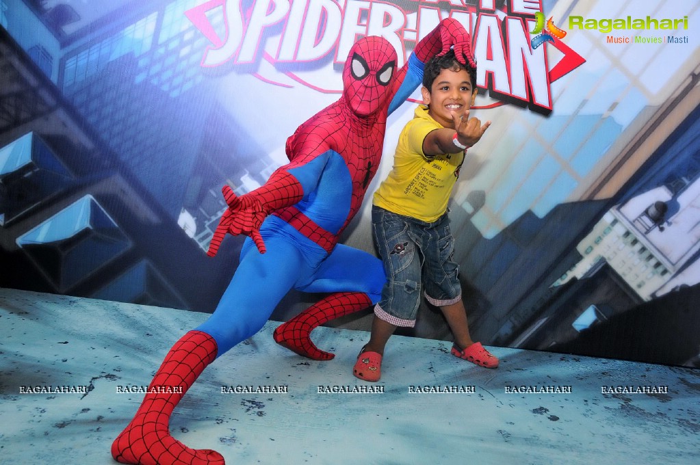 Spiderman casts a web of fun and entertainment at the third edition of Max Kids Festival