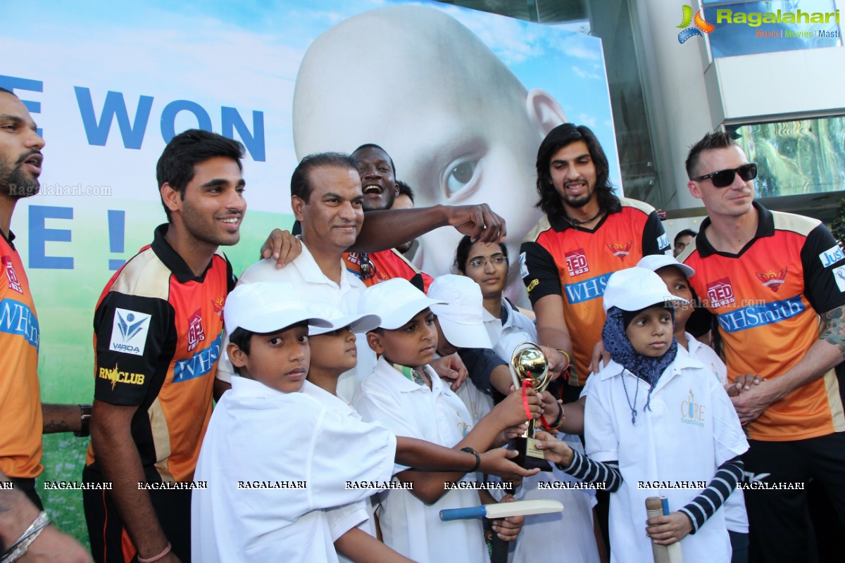 Sunrisers - Juvenile Cancer Patients Cricket Match at Apollo Hospitals, Hyderabad