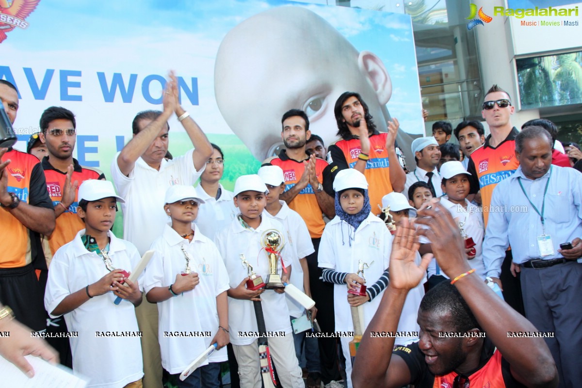 Sunrisers - Juvenile Cancer Patients Cricket Match at Apollo Hospitals, Hyderabad