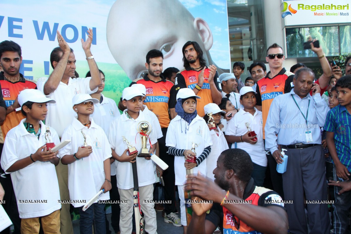 Sunrisers - Juvenile Cancer Patients Cricket Match at Apollo Hospitals, Hyderabad