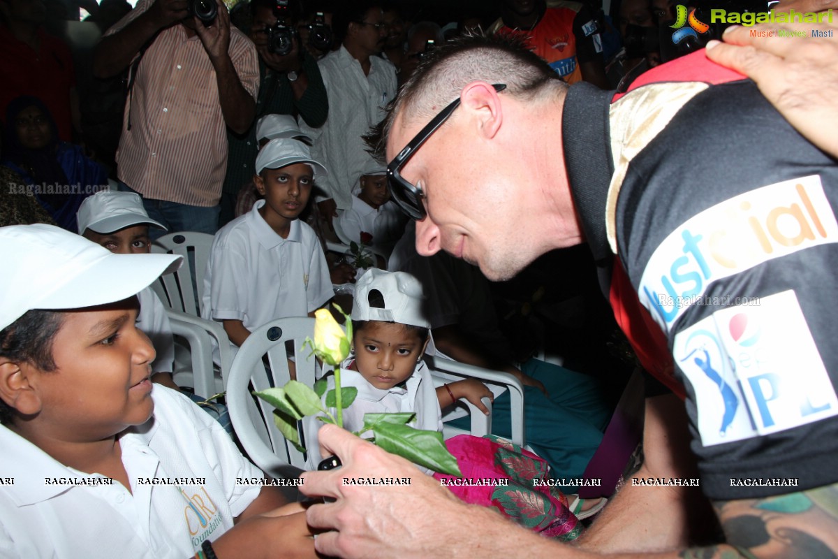 Sunrisers - Juvenile Cancer Patients Cricket Match at Apollo Hospitals, Hyderabad