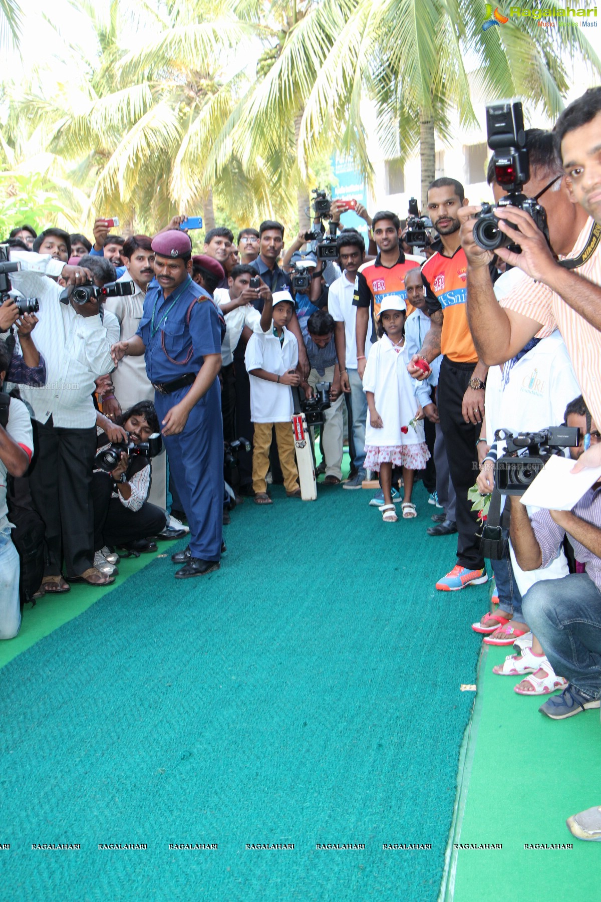 Sunrisers - Juvenile Cancer Patients Cricket Match at Apollo Hospitals, Hyderabad