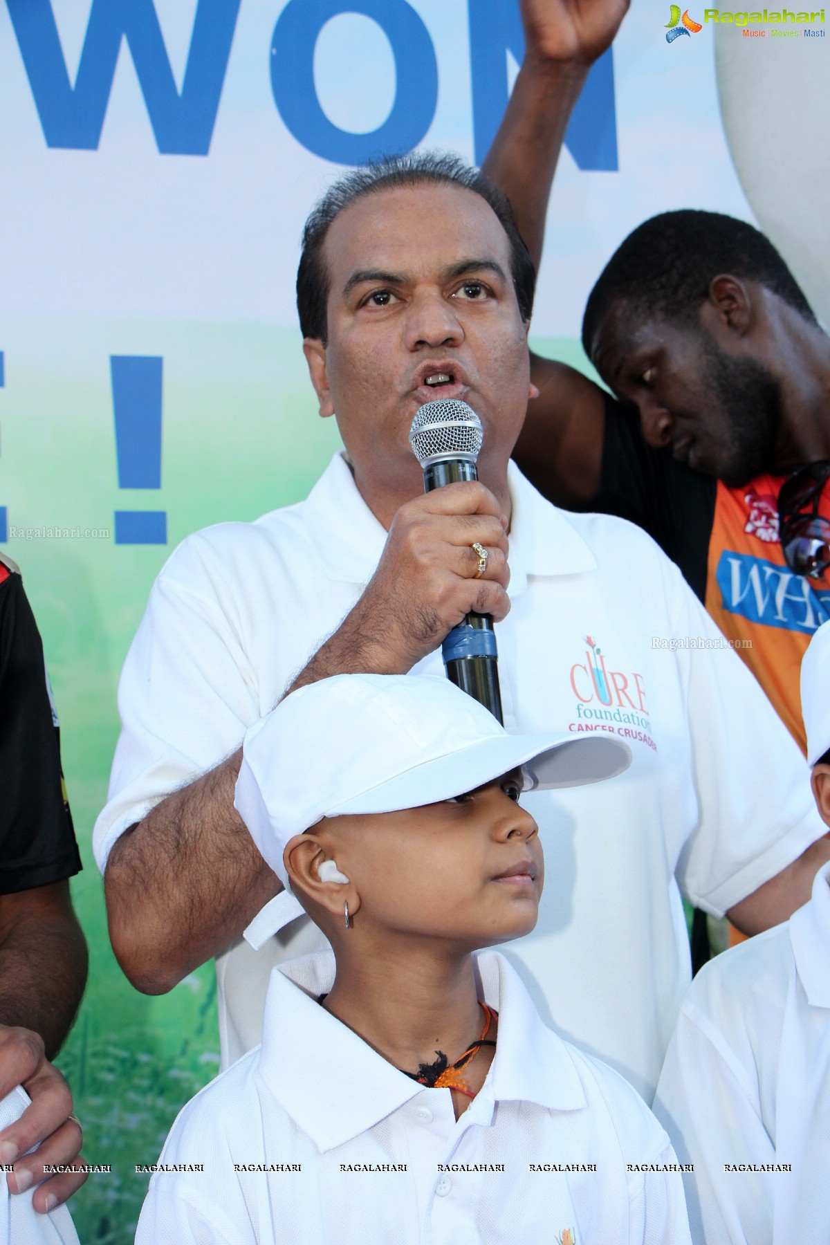 Sunrisers - Juvenile Cancer Patients Cricket Match at Apollo Hospitals, Hyderabad