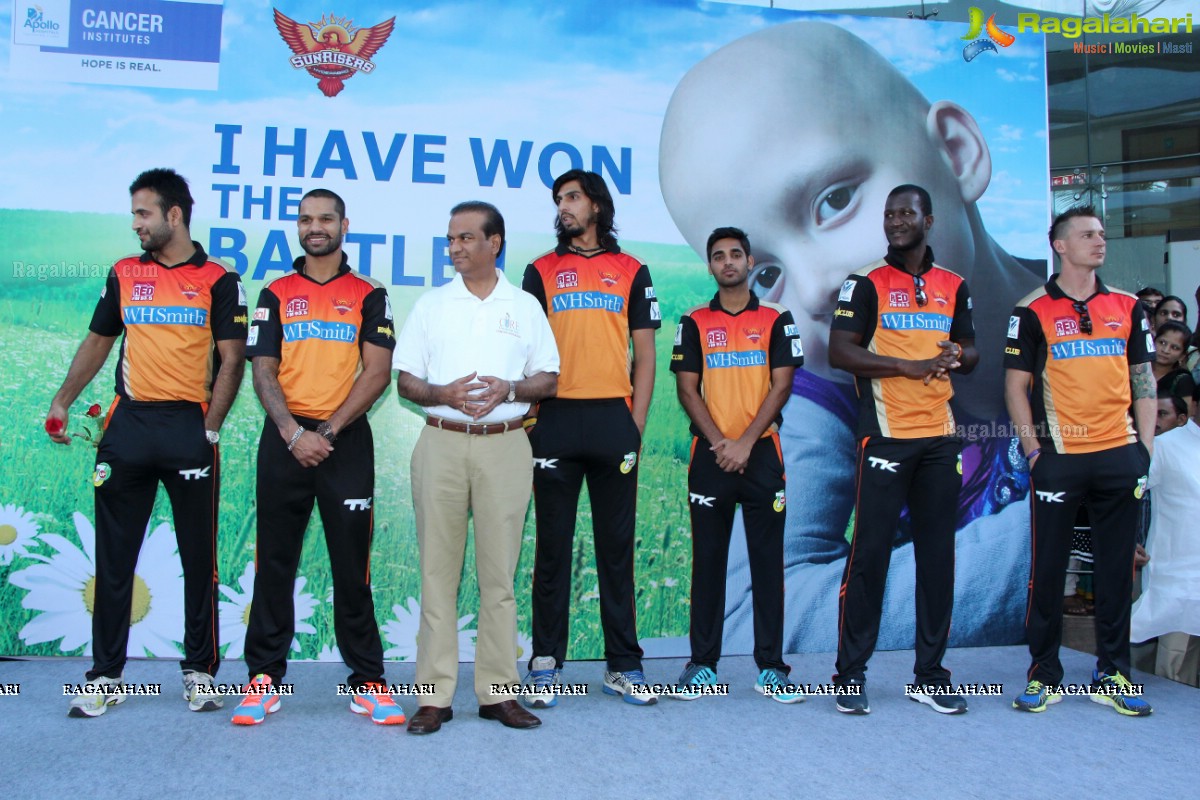 Sunrisers - Juvenile Cancer Patients Cricket Match at Apollo Hospitals, Hyderabad