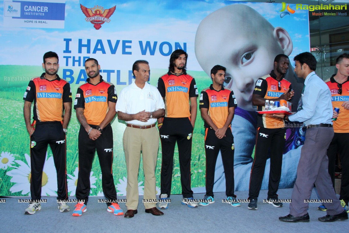 Sunrisers - Juvenile Cancer Patients Cricket Match at Apollo Hospitals, Hyderabad