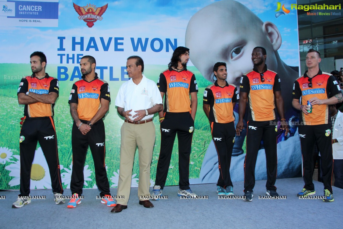 Sunrisers - Juvenile Cancer Patients Cricket Match at Apollo Hospitals, Hyderabad