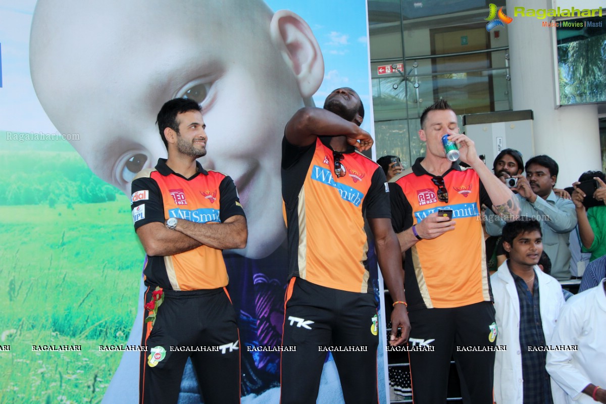 Sunrisers - Juvenile Cancer Patients Cricket Match at Apollo Hospitals, Hyderabad