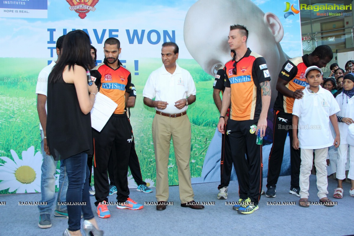 Sunrisers - Juvenile Cancer Patients Cricket Match at Apollo Hospitals, Hyderabad