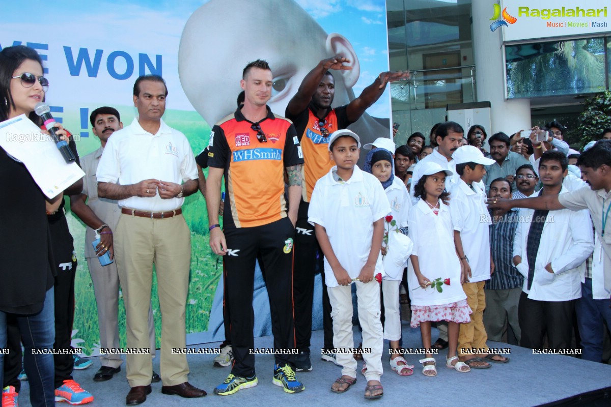 Sunrisers - Juvenile Cancer Patients Cricket Match at Apollo Hospitals, Hyderabad