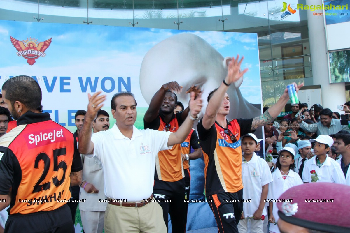 Sunrisers - Juvenile Cancer Patients Cricket Match at Apollo Hospitals, Hyderabad