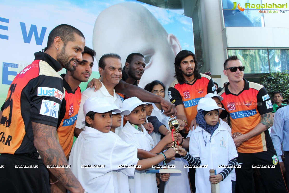 Sunrisers - Juvenile Cancer Patients Cricket Match at Apollo Hospitals, Hyderabad