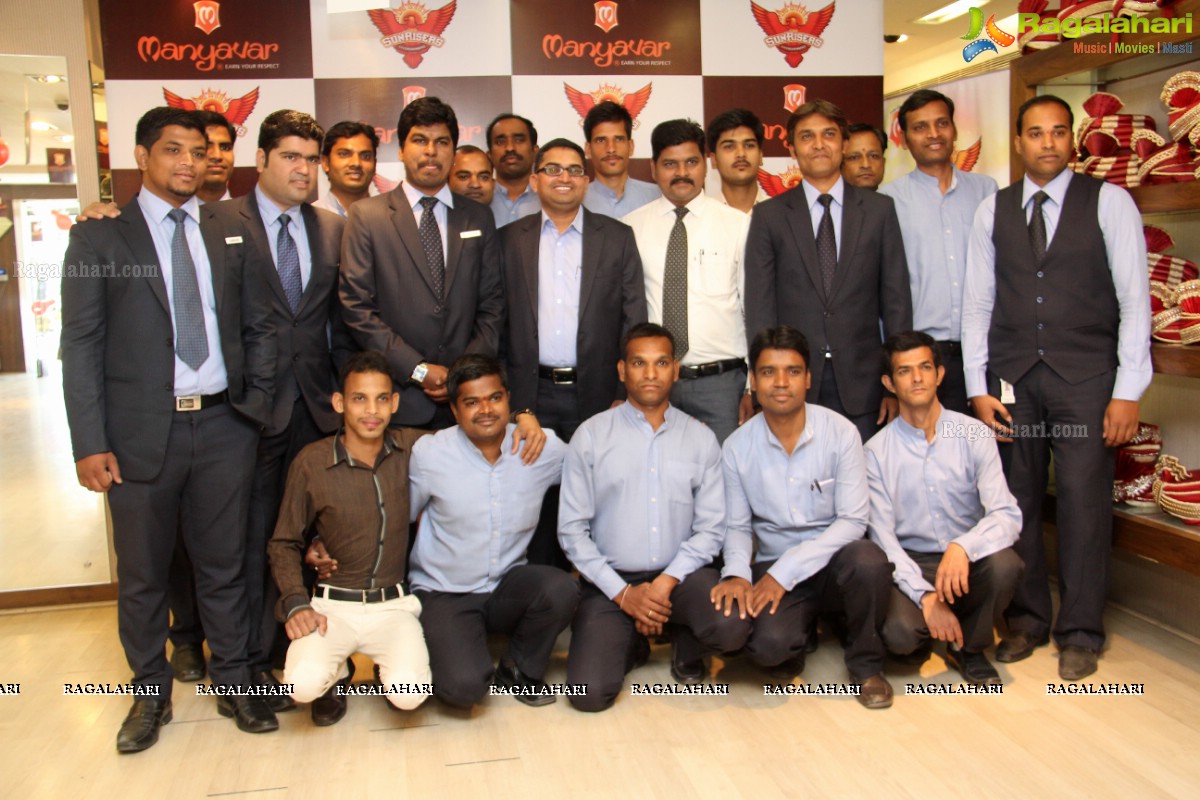 Sunrisers Hyderabad Team at Manyavar