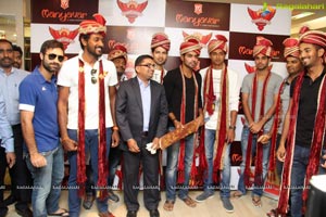 Sunrisers Team at Manyavar