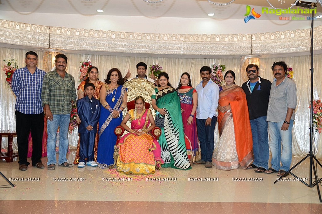 Suresh Kondeti's Daughter Lakshmi Half Saree Function