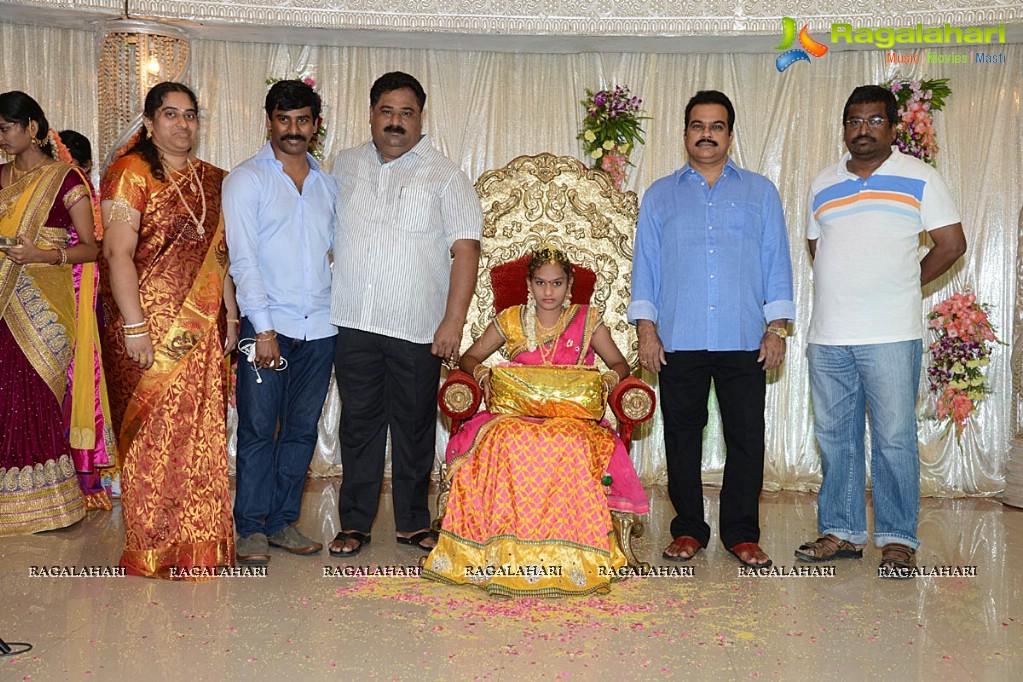 Suresh Kondeti's Daughter Lakshmi Half Saree Function