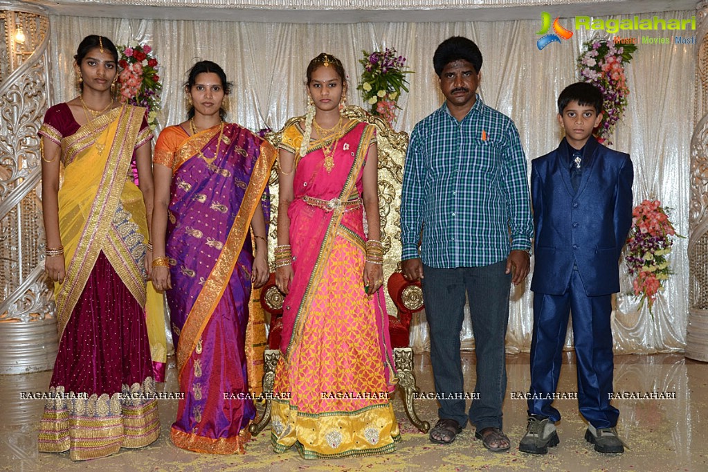 Suresh Kondeti's Daughter Lakshmi Half Saree Function