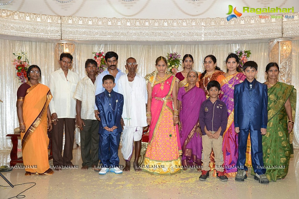 Suresh Kondeti's Daughter Lakshmi Half Saree Function