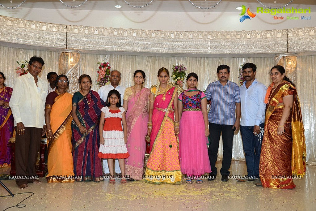 Suresh Kondeti's Daughter Lakshmi Half Saree Function