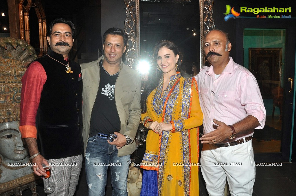 Grand Trunk Show Store Launch by Elli Avram and Madhur Bhandarkar, Mumbai