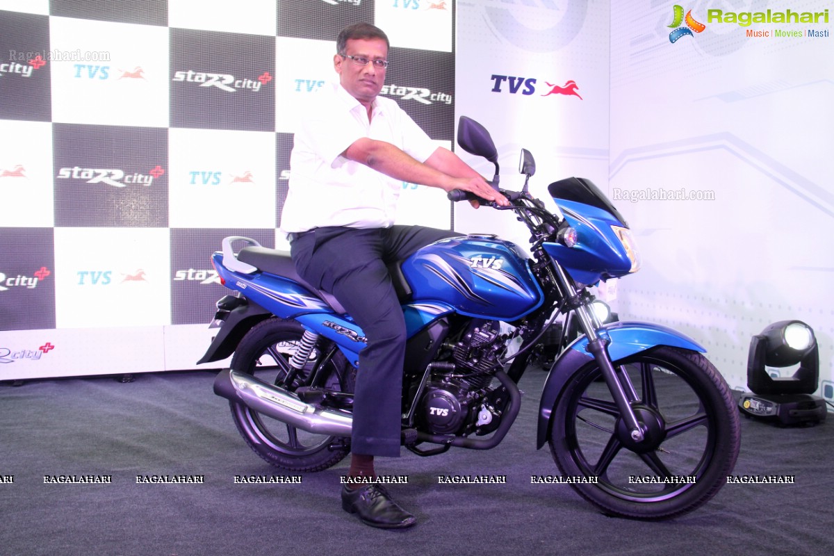 TVS Motor Company launches Stylish TVS Star City+ in Hyderabad