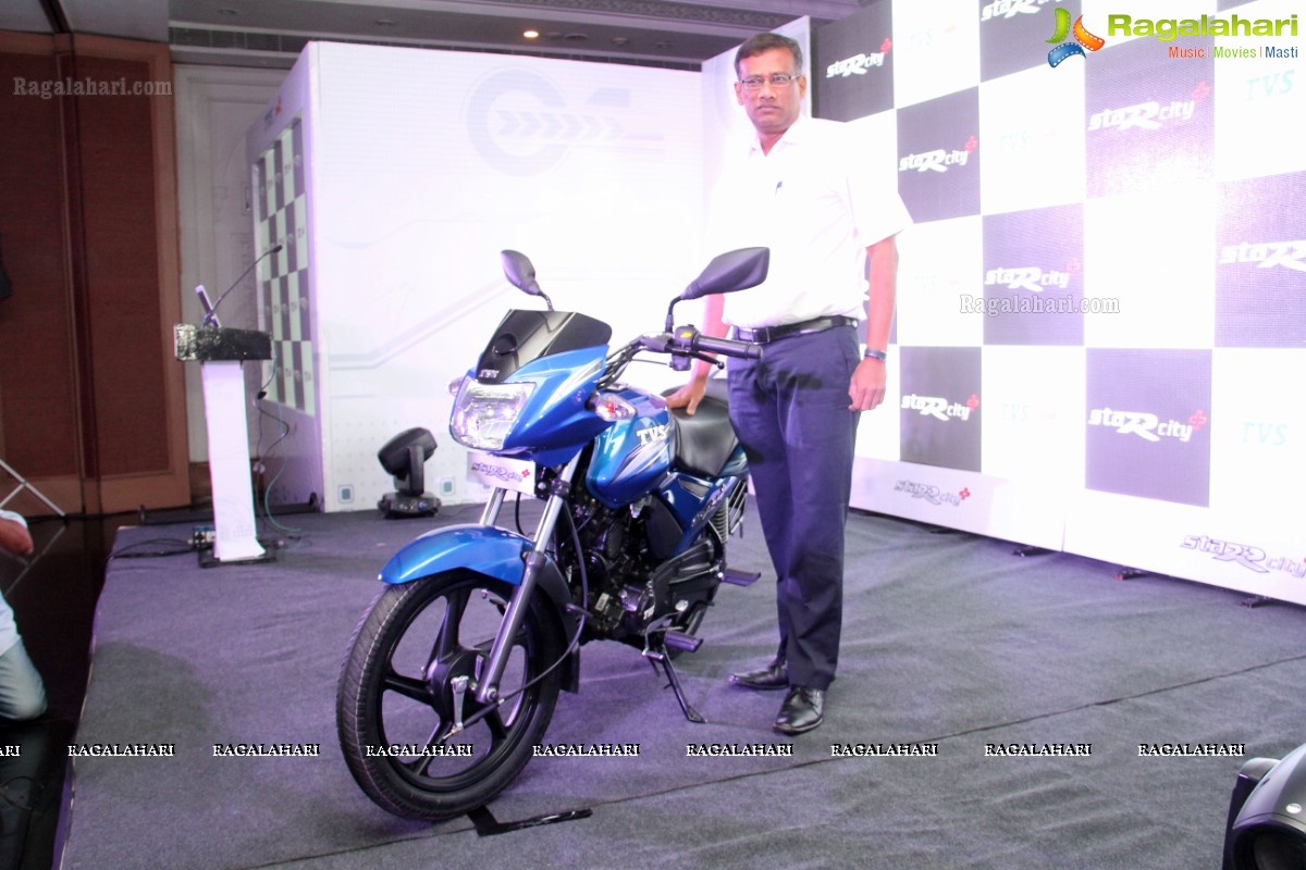TVS Motor Company launches Stylish TVS Star City+ in Hyderabad