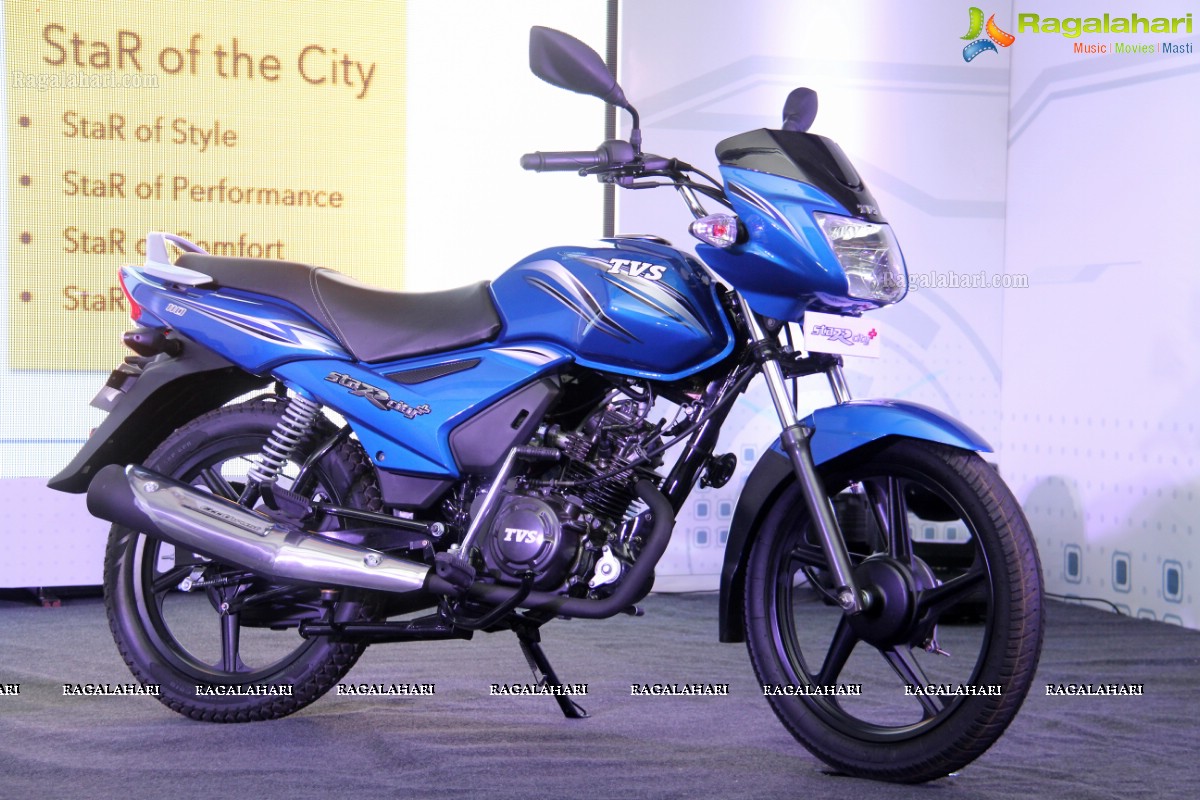 TVS Motor Company launches Stylish TVS Star City+ in Hyderabad