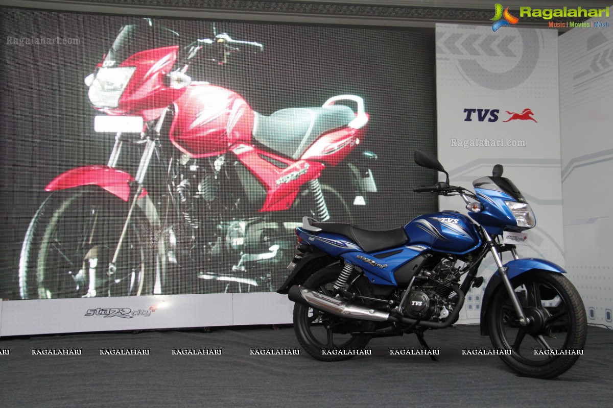 TVS Motor Company launches Stylish TVS Star City+ in Hyderabad