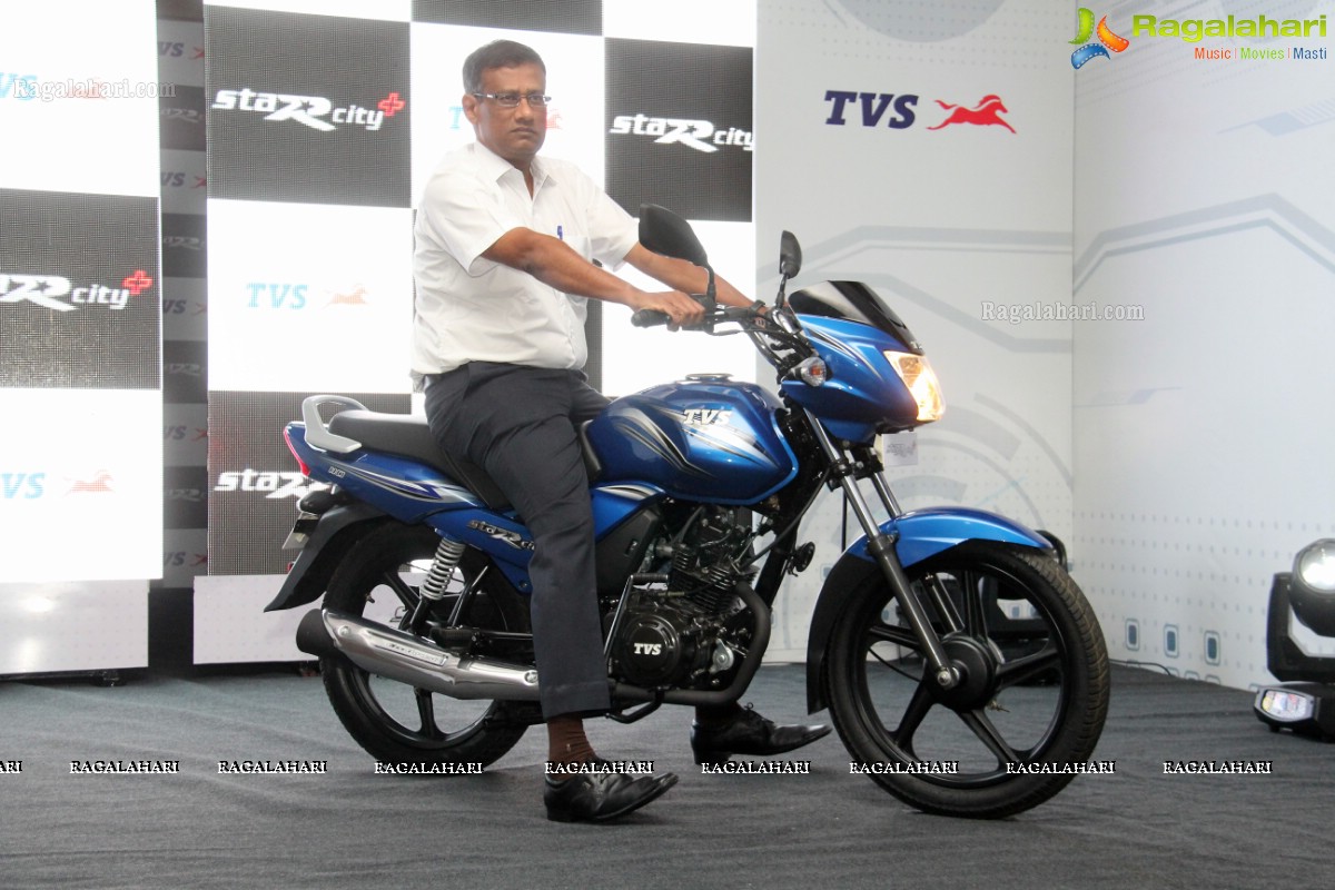 TVS Motor Company launches Stylish TVS Star City+ in Hyderabad