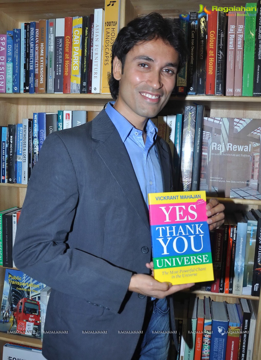 Arbaaz Khan launches Vickrant Mahajan's Book 'Yes Thank You Universe', Mumbai