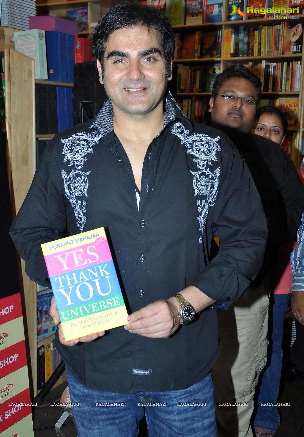 Arbaaz Khan launches Vickrant Mahajan's Book 'Yes Thank You Universe', Mumbai