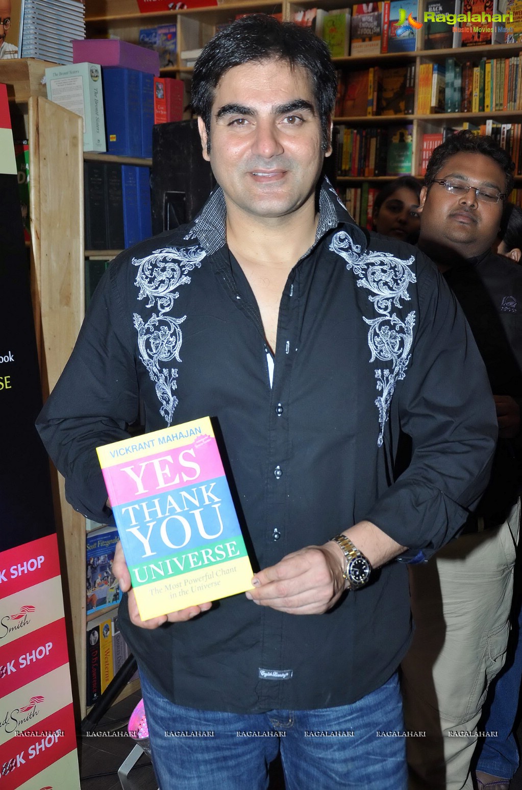 Arbaaz Khan launches Vickrant Mahajan's Book 'Yes Thank You Universe', Mumbai