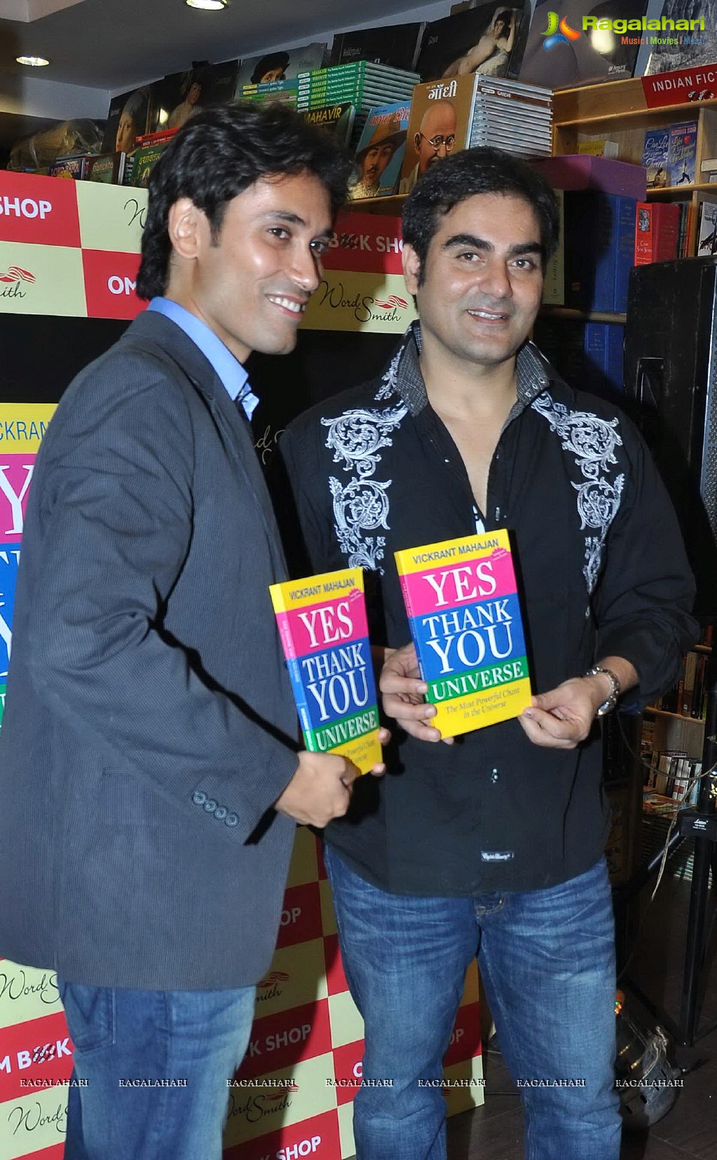 Arbaaz Khan launches Vickrant Mahajan's Book 'Yes Thank You Universe', Mumbai