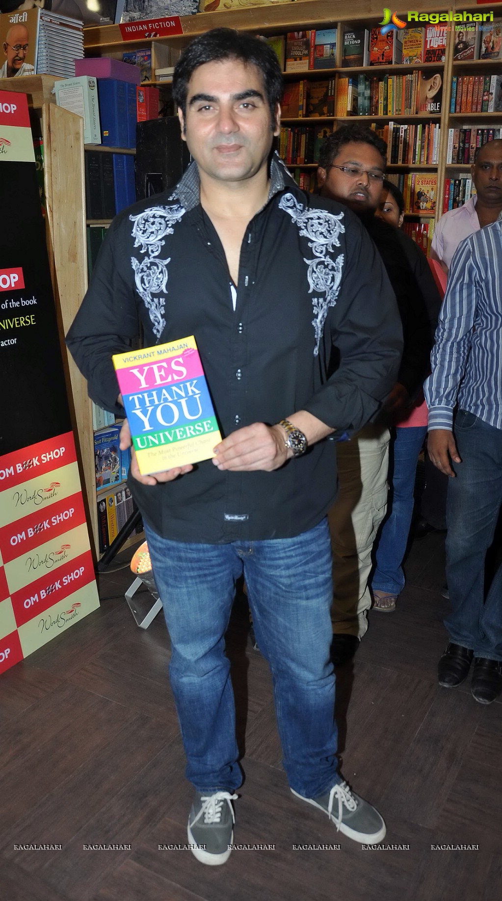 Arbaaz Khan launches Vickrant Mahajan's Book 'Yes Thank You Universe', Mumbai