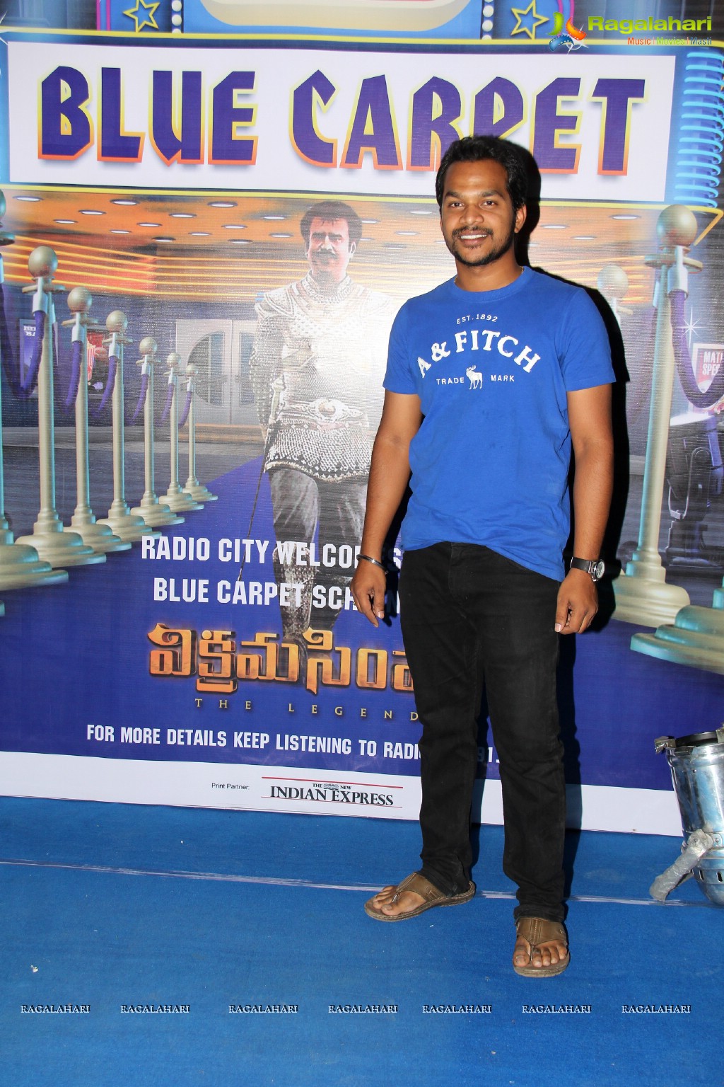 91.1 FM Radio City - 'Vikrama Simha' Blue Carpet Event, Hyderabad