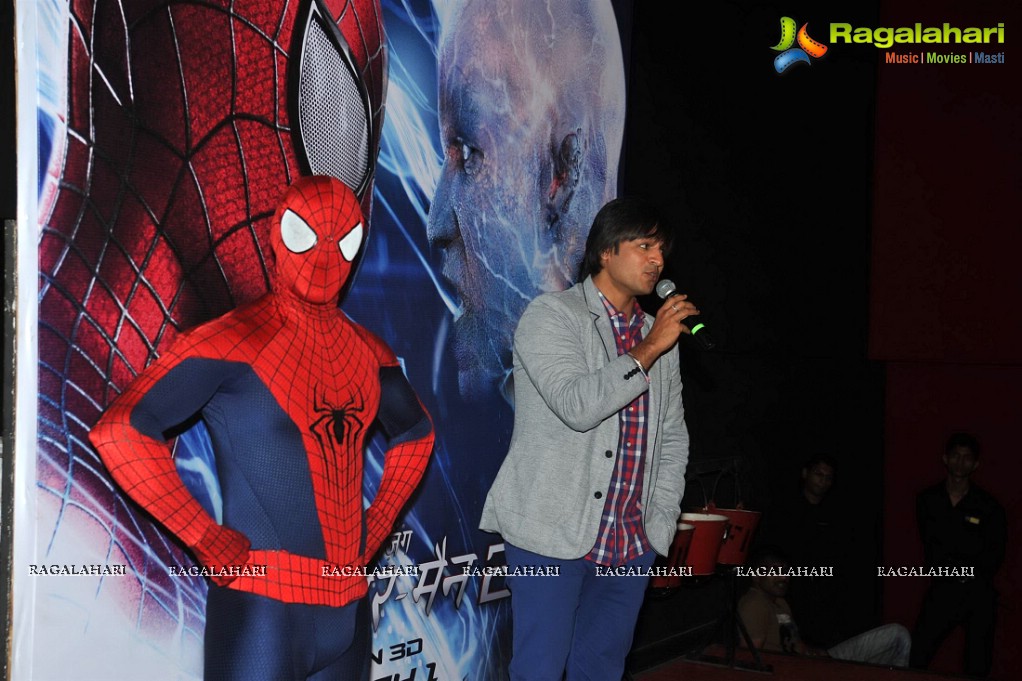 Vivek Oberoi Launches The Amazing Spider-Man 2 Hindi Trailer, Mumbai