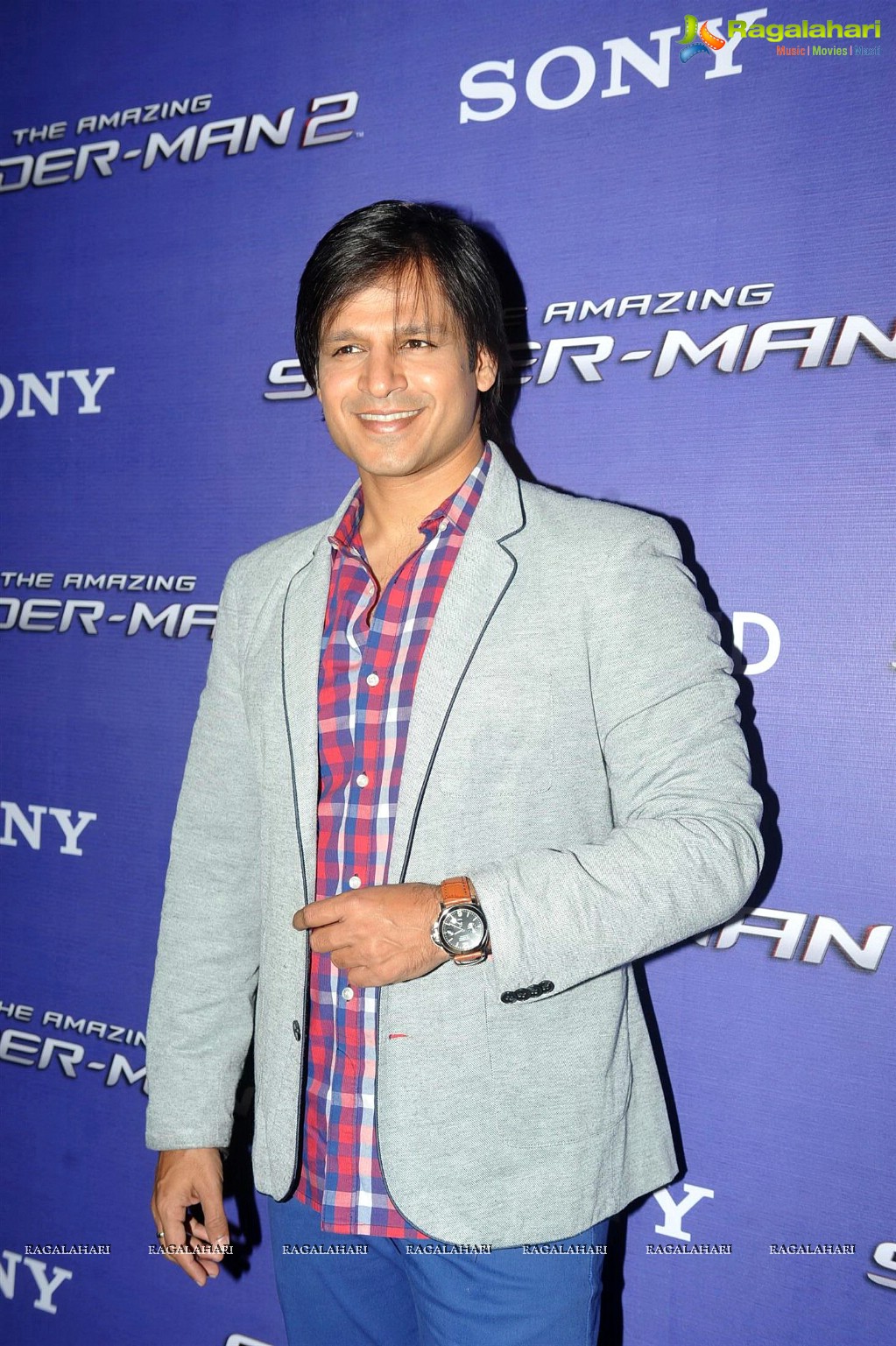 Vivek Oberoi Launches The Amazing Spider-Man 2 Hindi Trailer, Mumbai