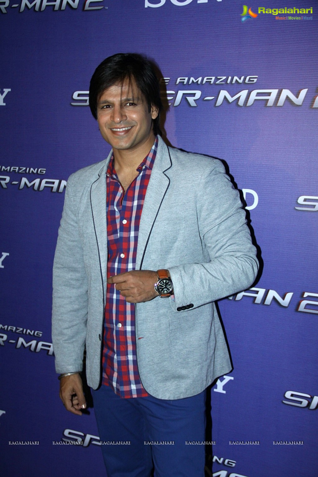 Vivek Oberoi Launches The Amazing Spider-Man 2 Hindi Trailer, Mumbai