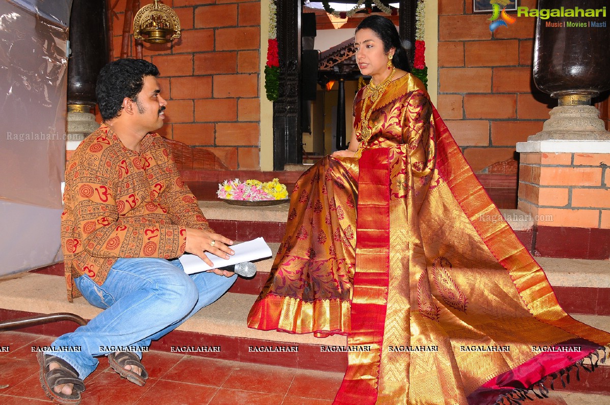 Ad Film Maker Yamuna Kishore Working Stills