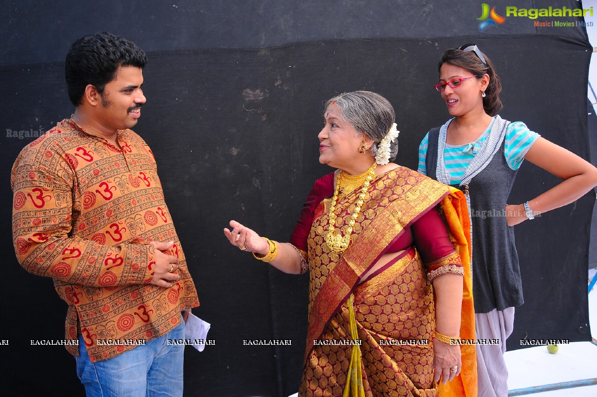 Ad Film Maker Yamuna Kishore Working Stills