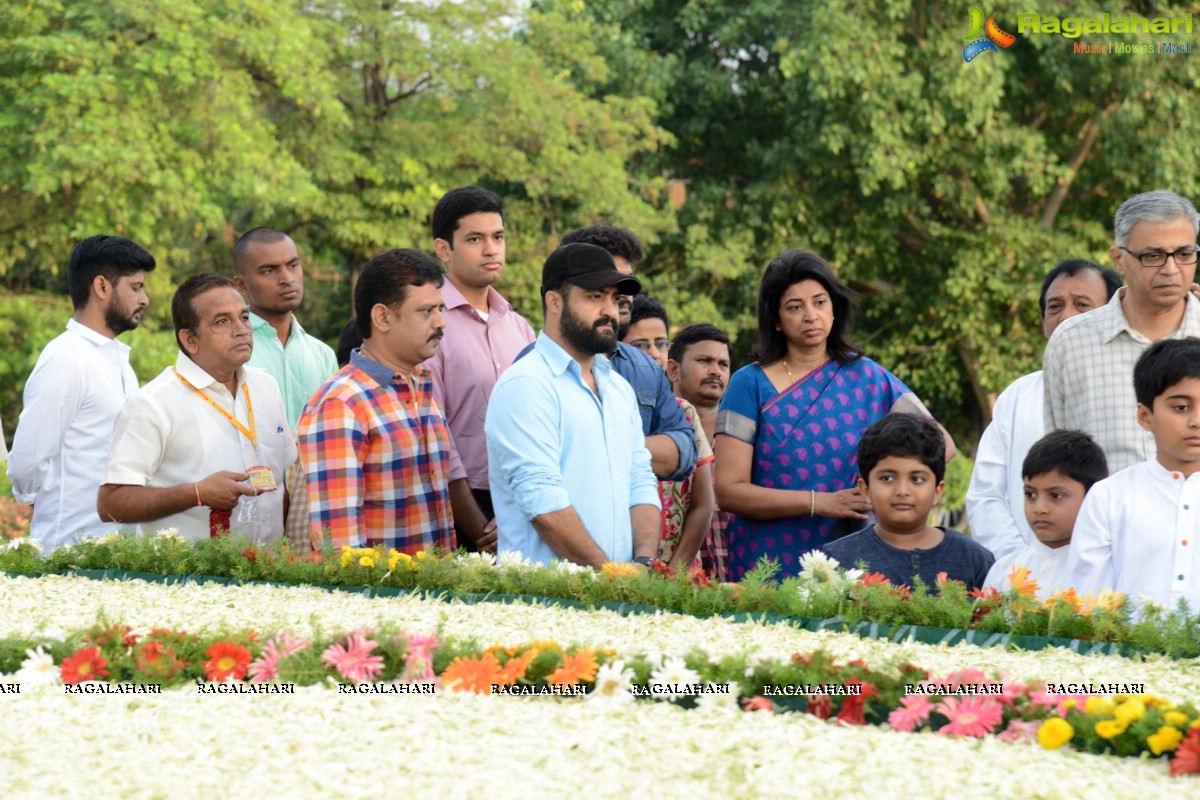 Nandamuri Family Members at NTR Ghat