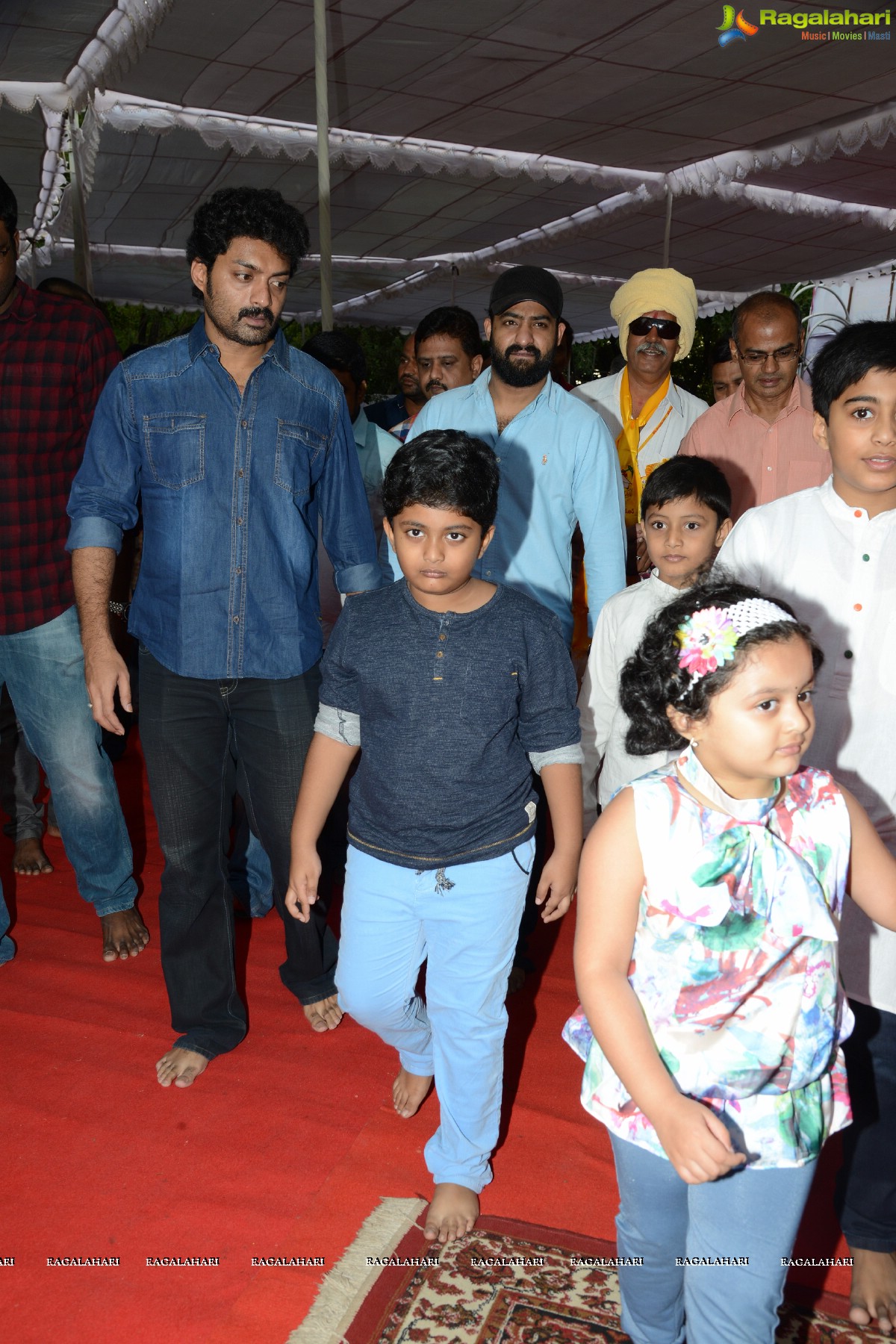 Nandamuri Family Members at NTR Ghat