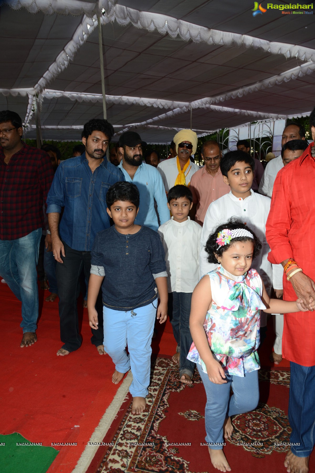 Nandamuri Family Members at NTR Ghat