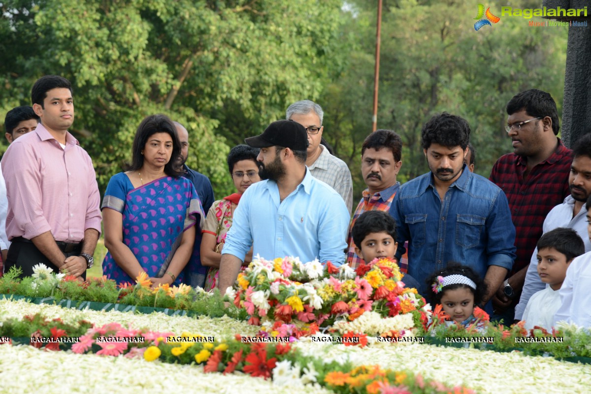 Nandamuri Family Members at NTR Ghat