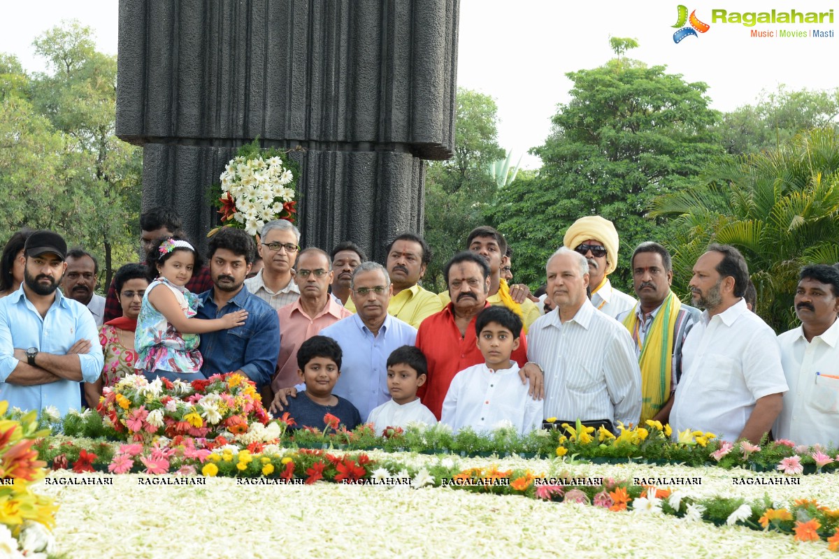 Nandamuri Family Members at NTR Ghat