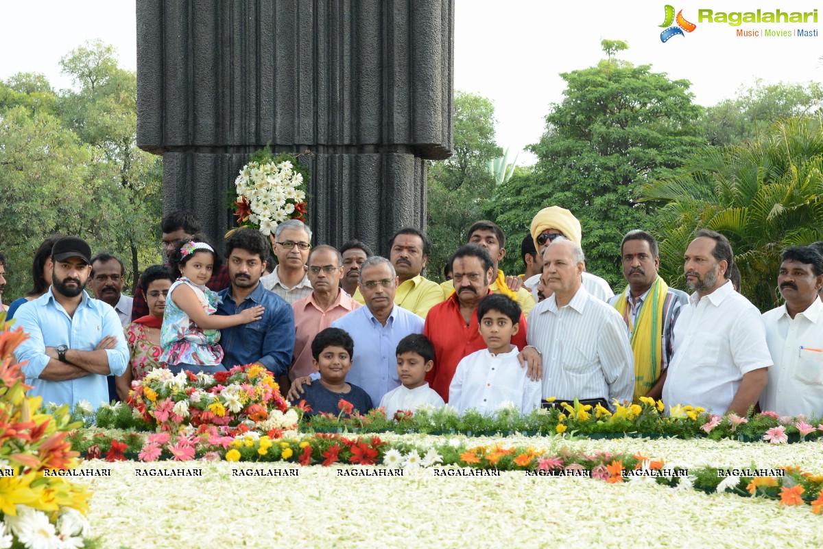 Nandamuri Family Members at NTR Ghat