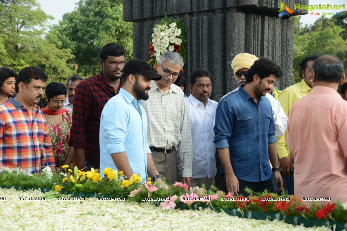 Nandamuri Family Members at NTR Ghat