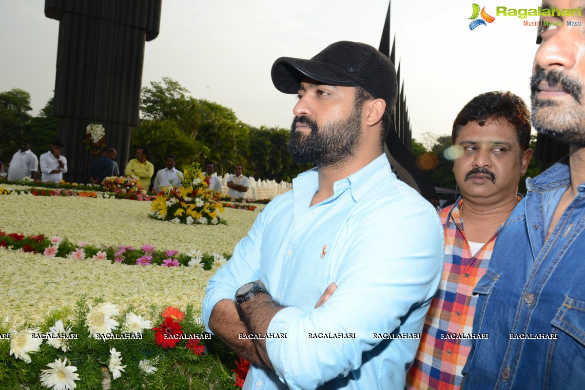 Nandamuri Family Members at NTR Ghat