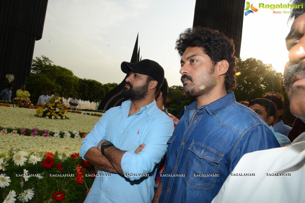 Nandamuri Family Members at NTR Ghat