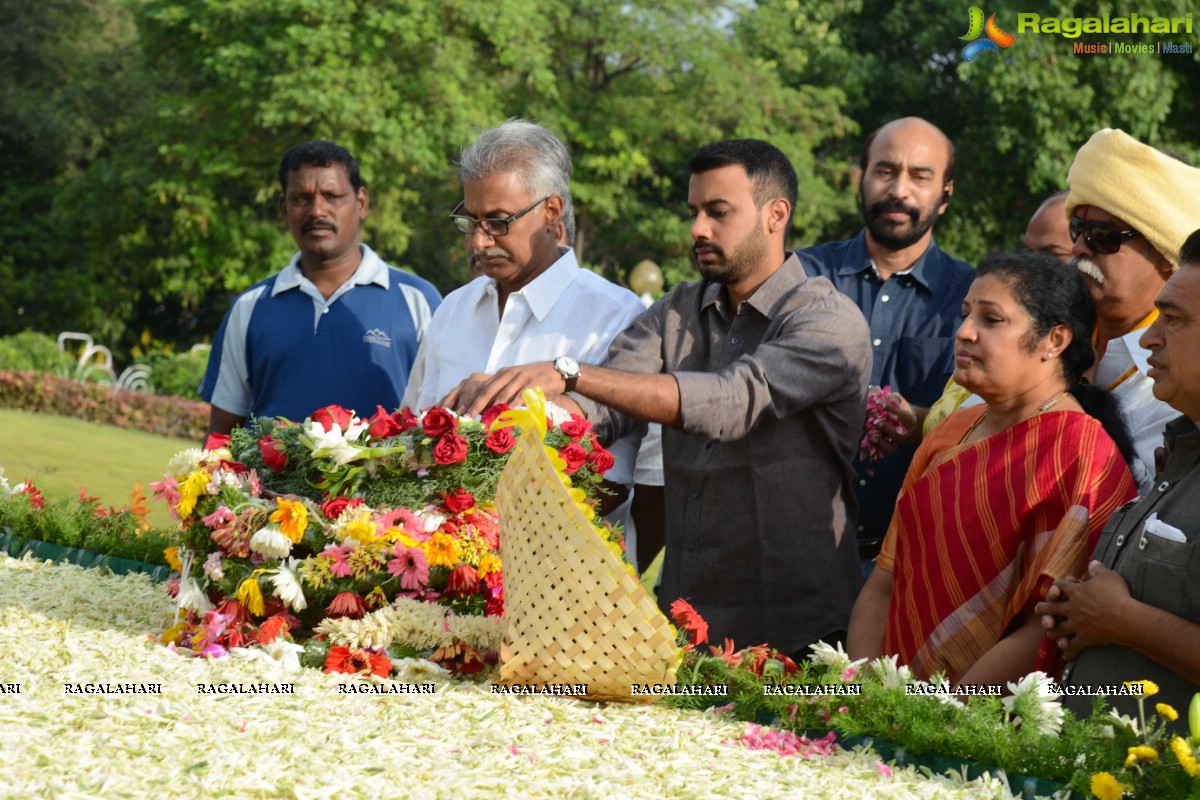 Nandamuri Family Members at NTR Ghat